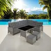Rattan Lounge Barletta für 6 bis 8 Personen Produktbild-Vorschau 8