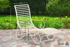 Silla de jardín metálica Amiens - Color crema, estilo Vista previa de la imagen del producto 2