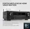 Denon avr-x1700h schwarz av receiver 7.2ch / 145w / 8k Produktbild-Vorschau 14