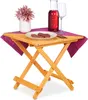 Relaxdays Klapptisch aus Holz, für Wohnzimmer, Balkon & Produktbild-Vorschau 1