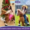 PonyCycle cavallo da equitazione su ruote per bambini 3-4 Anteprima dell’immagine prodotto 8