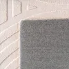 Skandinavischer Teppich Boho Design Einfarbig Beige und Náhled obrázku produktu 6