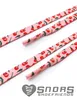SNORS bedruckte Schnürsenkel flach - KIRSCHEN ROSA - 10mm - Produktbild-Vorschau 2