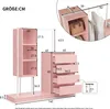 Armadio Sweiko, set di armadi, rosa Armadio, credenza, Anteprima dell’immagine prodotto 17