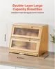 Doppelschichtiger Brotkasten - Brotbox für Küchentheke - Produktbild-Vorschau 2