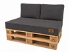 78 Set di cuscini per pallet, 10 pezzi, 120x80 cm, velluto Anteprima dell’immagine prodotto 5