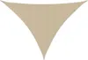 vidaXL Sun Sail Oxford Fabric Triangular 3x4x5 m Beige Náhľad obrázku produktu 8