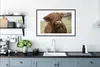 MuchoWow® Gerahmtes Poster Schottischer Highlander - Produktbild-Vorschau 4