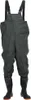 vidaXL Waders con stivali verde scuro taglia 44 Anteprima dell’immagine prodotto 1