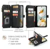 Für Google Pixel 9a CaseMe Kunstleder Multifunktion Zipper Produktbild-Vorschau 2