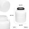 Garronda 30L Plastikfass Lebensmittelfass aus HDPE-Plastik Produktbild-Vorschau 3