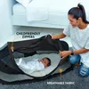 DERYAN Pop-up-Reisebett Baby Luxe mit Moskitonetz Schwarz Produktbild-Vorschau 12