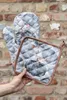 Clayre & Eef Topflappen 20x20 cm Grau Baumwolle Kürbis Produktbild-Vorschau 4