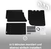 040 Náhradné diely Stojan na topánky BLACK BEIFAHRERSEITE Náhľad obrázku produktu 7