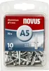 Novus Blindnieten Typ A5/10 Aluminium 70 Stück Produktbild-Vorschau 1