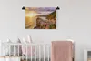 MuchoWow® Wandteppich Wandbehang Sonnenuntergang in Cinque Produktbild-Vorschau 2