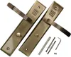 KOTARBAU Türdrücker 72 mm WC/BAD Türgriff Patin Türbeschlag Produktbild-Vorschau 1