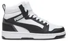 Puma Puma Rebound V6 Mid Jr  Sneakers Hoog - zwart - Maat Voir les images du produit 13