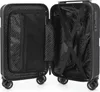The interior of an open black suitcase. Anteprima dell’immagine prodotto