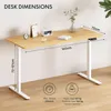 Biurko z regulacją wysokości FLEXISPOT electric 160x70cm, 2 Podgląd zdjęcia produktu 6