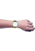 Oozoo - Montre Femme - C10585 - Jaune moutarde argenté Voir les images du produit 3