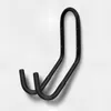 2er Set WELLGRO Wand Fahrradhalter inkl. Metallschrauben Produktbild-Vorschau 2