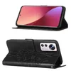 Xiaomi 12 Hülle, Schmetterling Prägung Flip Leder Produktbild-Vorschau 2