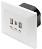 DIGITUS Unterputz Ladedose USB 2x USB A 1x USB Type-C, Produktbild-Vorschau 1