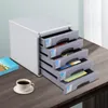 Bestandsopslagorganizer, 5 niveaus, afsluitbare lades, Productafbeelding-voorbeeld 2