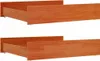 vidaXL Bettschubladen 2 Stk. Wachsbraun Massivholz Kiefer Produktbild-Vorschau 1