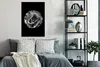 MuchoWow® Gerahmtes Poster Blumen - Rose - Schwarz - Weiß - Produktbild-Vorschau 4