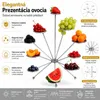 Zavesená kovová miska na ovocie z ručne spájkovaného kovu, Náhľad obrázku produktu 3