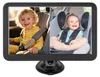 Babycamera voor in de auto, met een 9-inch monitor met twee Productafbeelding-voorbeeld 3