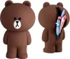 Astuccio 3D "Orso bruno" creativo: borsa portaoggetti per Anteprima dell’immagine prodotto 1
