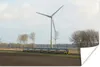 MuchoWow® Poster Ein Zug mitten auf der Wiese 90x60 cm - Produktbild-Vorschau 1