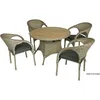 Tisch BASTIA, rund, Teak-Look Produktbild-Vorschau 3