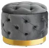 HOMCOM Vintage Stool, Stołek z siedziskiem, Ławka, Podnóżek Podgląd zdjęcia produktu 1
