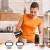 2 Stück Kaffeefilter Größe 4 Edelstahl Wiederverwendbar Produktbild-Vorschau 7