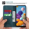 Galaxy A21 Hülle, LaimTop Retro Kunstledertasche Produktbild-Vorschau 5