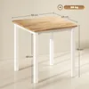 SUGIFT ausziehbar, Esstisch Kautschukholz, Holztisch Eiche, Produktbild-Vorschau 4