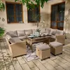 di volio Polyrattan Sitzgruppe LIVORNO - Lounge Produktbild-Vorschau 22