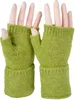 styleBREAKER Damen Fingerlose Strickhandschuhe Einfarbig Produktbild-Vorschau 1