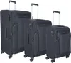 TheTrueC 3er Kofferset S/M/L Kopenhagen Black : Black Farbe Produktbild-Vorschau 1
