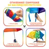 Villkin dziecięcy parasol tęczowy z paskami odblaskowymi - Podgląd zdjęcia produktu 3