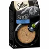 A product package for Sheba cat food soup with tuna flavor. Voir les images du produit