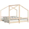 Kinderbett 2x(90x190) cm Massivholz Kiefer Produktbild-Vorschau 1
