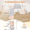 COSTWAY Toboggan Enfants Avec Structure D'escalade, Voir les images du produit 3
