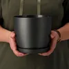 KADAX Doniczka Osłonka Donica 30cm Na Kwiaty z Podstawką Podgląd zdjęcia produktu 6