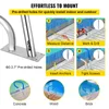 Bazénové zábradlí VEVOR 32 "x23" nerezové zábradlí s krytem Náhled obrázku produktu 5