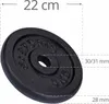 ScSPORTS® Hantelscheiben - Set 10kg (2x5kg), 30/31mm Produktbild-Vorschau 12